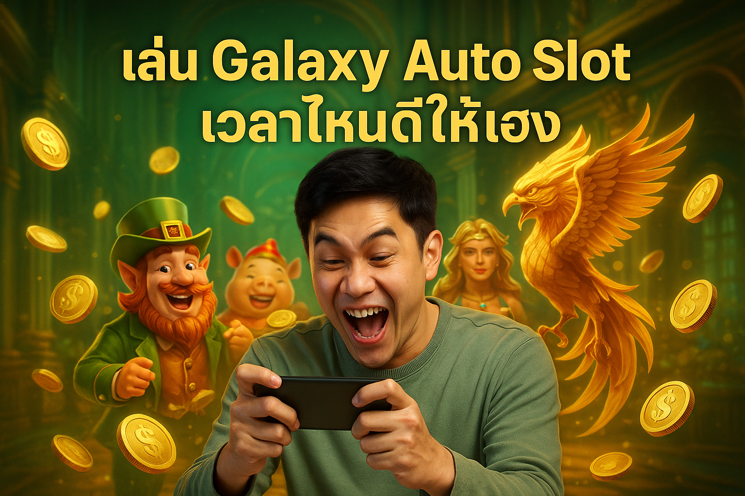 เล่น Galaxy Auto Slot เวลาไหนดี