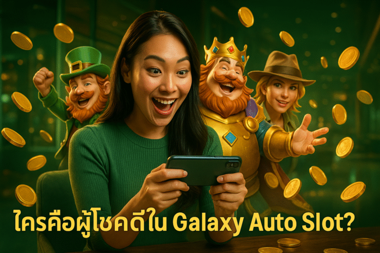 ครคือผู้โชคดีใน Galaxy Auto Slot?