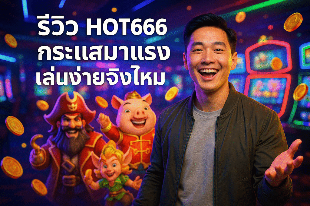 รีวิว HOT666 กระแสมาแรง เล่นง่ายจริงไหม