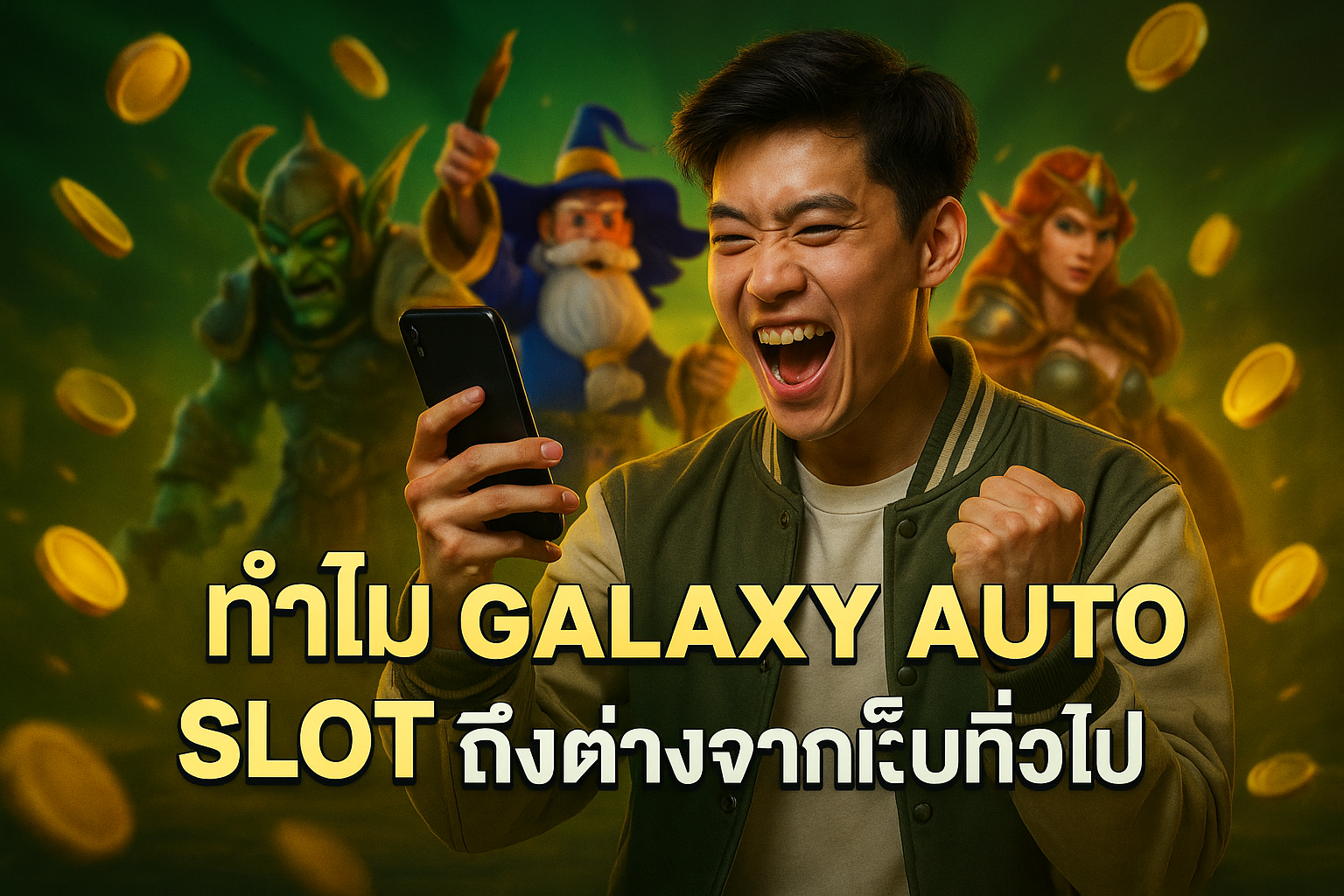 ทำไม GALAXY AUTO SLOT ถึงต่างจากเว็บทั่วไป