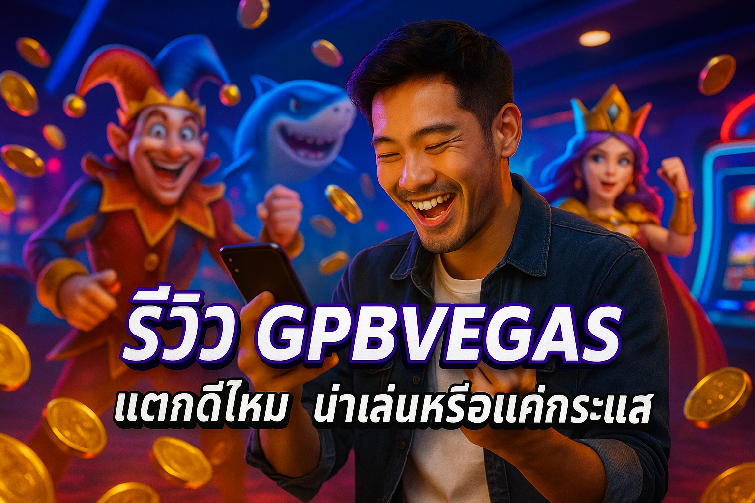 รีวิว GPBVEGAS แตกดีไหม น่าเล่นหรือแค่กระแส