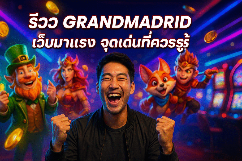 รีวิว GRANDMADRID เว็บมาแรง จุดเด่นที่ควรรู้